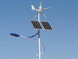 Lampu Jalan Hibrida Tenaga Surya dan Angin 50W 60W 80W