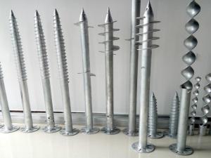 Tumpukan sekrup tanah