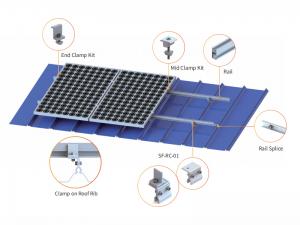 SolFirsTech PEMASANGAN ATAP LOGAM - KLEM ATAP SUDUT