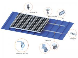 SolFirsTech PEMASANGAN ATAP LOGAM - KLEM ATAP JAHITAN BERDIRI