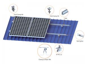 SolFirsTech PEMASANGAN ATAP LOGAM - KLIP LOK PENJEPIT ATAP