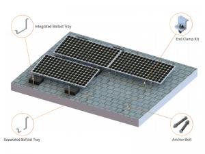 SolFirsTech PEMASANGAN ATAP BETON - PEMASANGAN ATAP BALLASTED UNIVERSAL