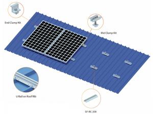 SolFirsTech PEMASANGAN ATAP LOGAM - U RAIL