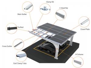 SolFirsTech CARPORT BAJA CANTILEVER