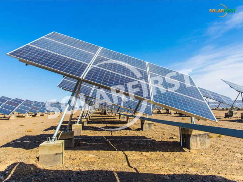 Pelacak Kemiringan Xinjiang Hami 600KWp