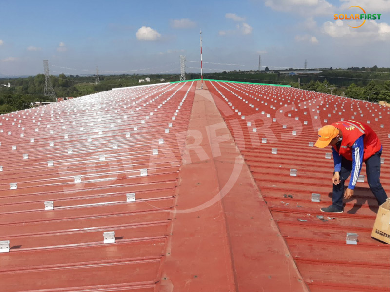 Proyek Pembangkit Listrik Atap 6MWp Vietnam
