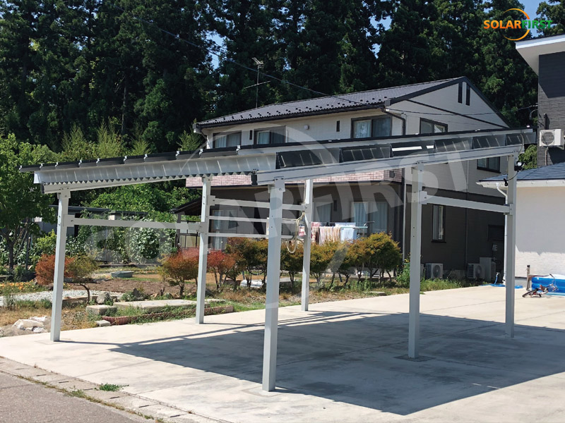 Proyek Carport Fotovoltaik 640KW di Jepang