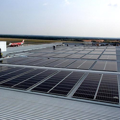 Proyek Atap Timah Tenaga Surya 5,8MW di Malaysia 2016