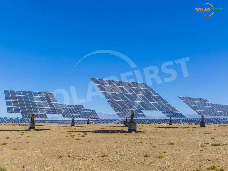 Proyek pelacakan sumbu ganda Xinjiang Hami 1MW