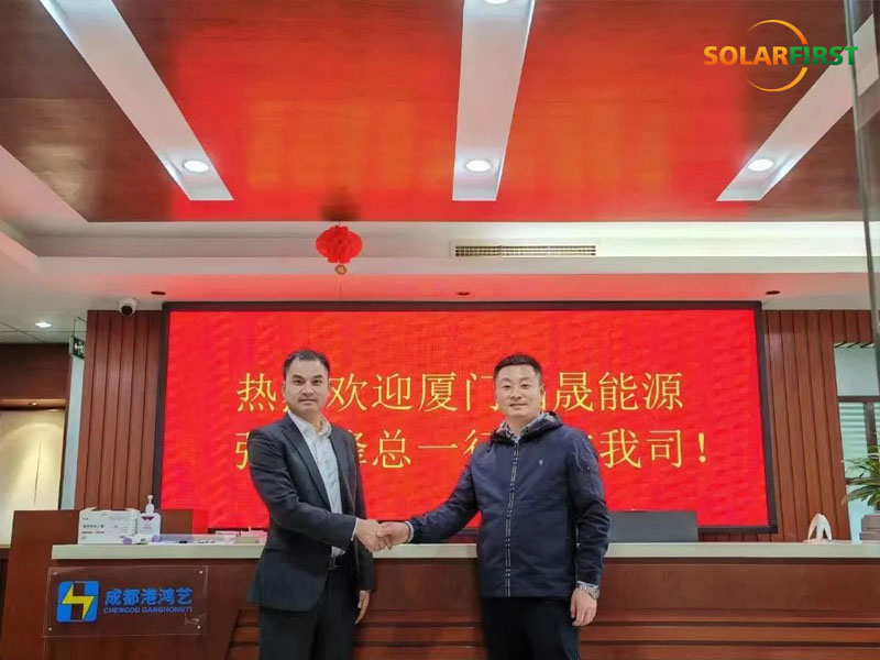 SolFirsTech Group dan Chengdu Ganghongyi Electric Power Co., Ltd. menandatangani perjanjian kerjasama strategis