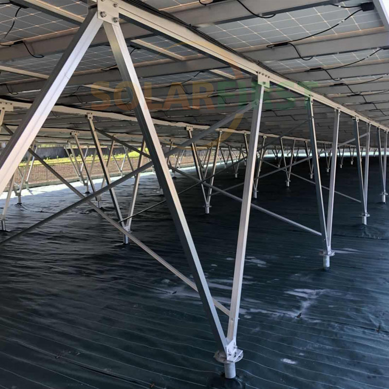 Proyek Braket Paduan Aluminium Tanah 99KW di Jepang 2019