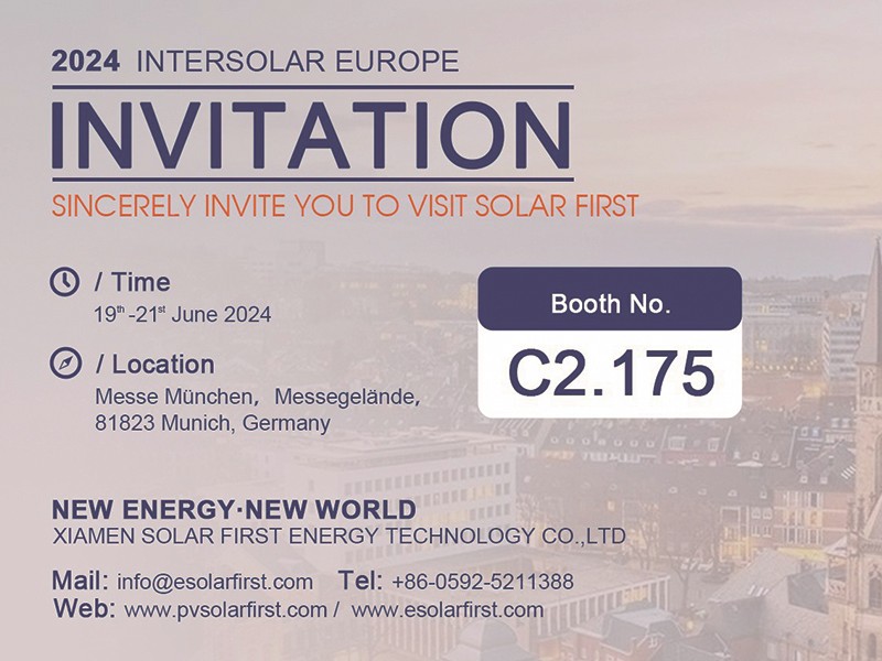 Pemberitahuan Pameran | Temui Intersolar Europe 2024