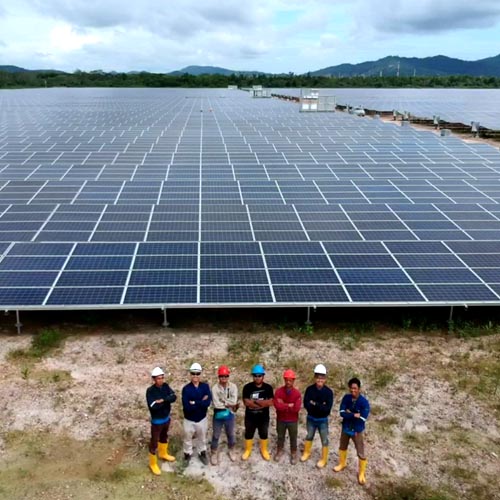 Proyek Ground 23,7MW Berlokasi di Malaysia 2018