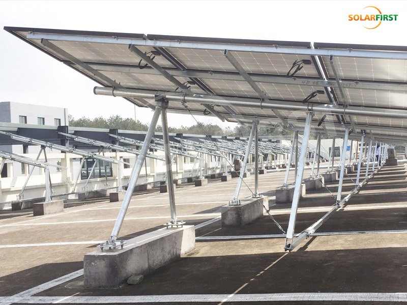 Proyek pelacak kemiringan Anhui Huangshan 120KW