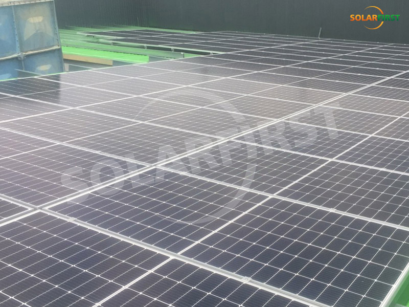 Proyek Pembangkit Listrik Atap 1MWp Malaysia