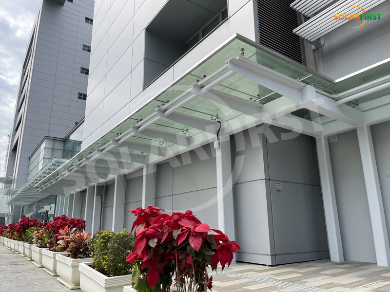 Proyek Atap 100kWp dari Kantor Pusat Departemen Layanan Listrik dan Mekanik di Kowloon, Hong Kong