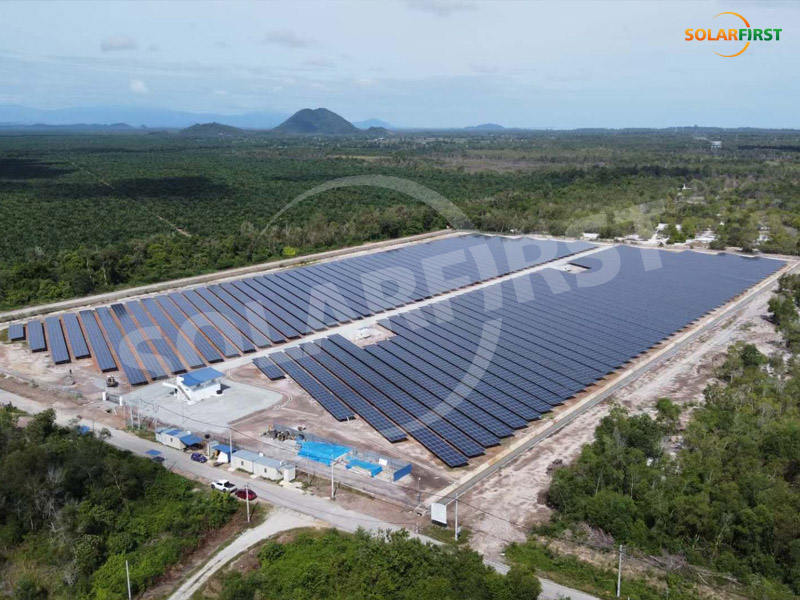 Proyek dukungan darat Malaysia 6.164MW