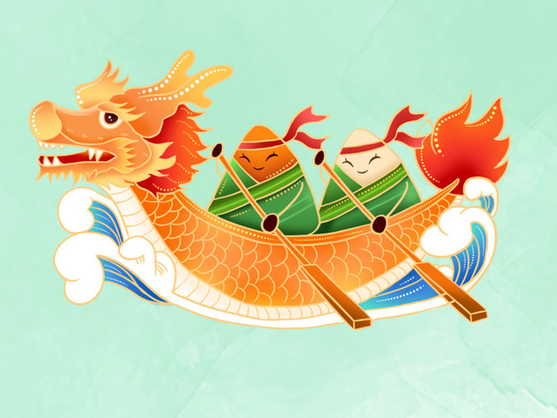 Ucapan Selamat Hari Raya Perahu Naga